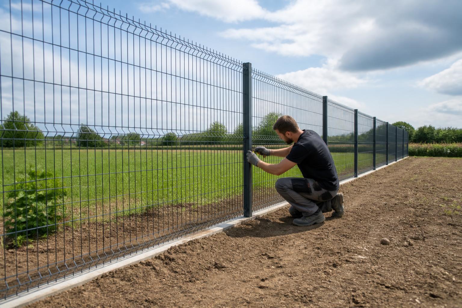 découvrez comment clôturer votre terrain avec du grillage rigide en évitant les erreurs courantes pour un résultat durable et esthétique.