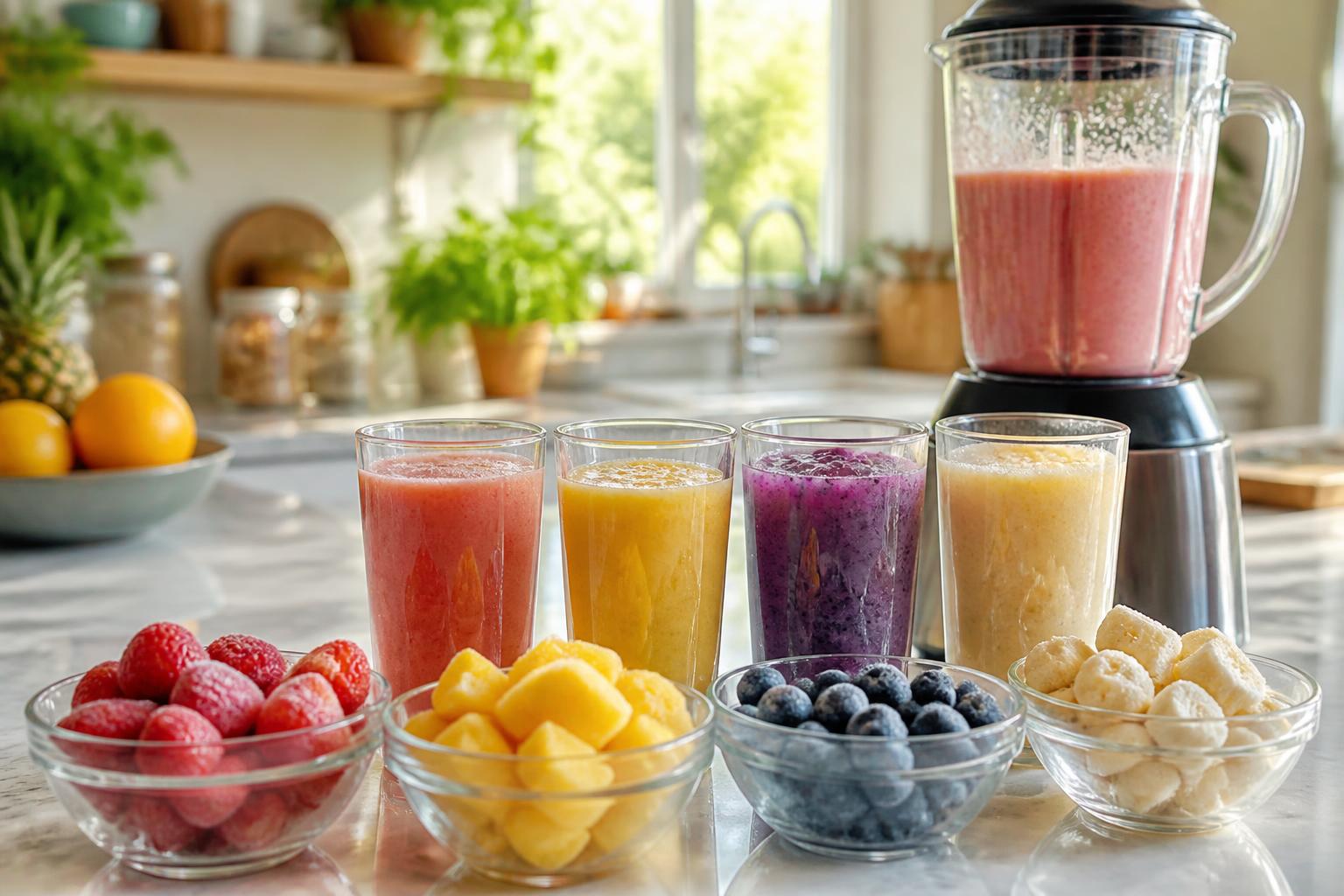 découvrez les bienfaits des smoothies aux fruits congelés et profitez de recettes faciles à réaliser pour une boisson saine, rapide et délicieuse.