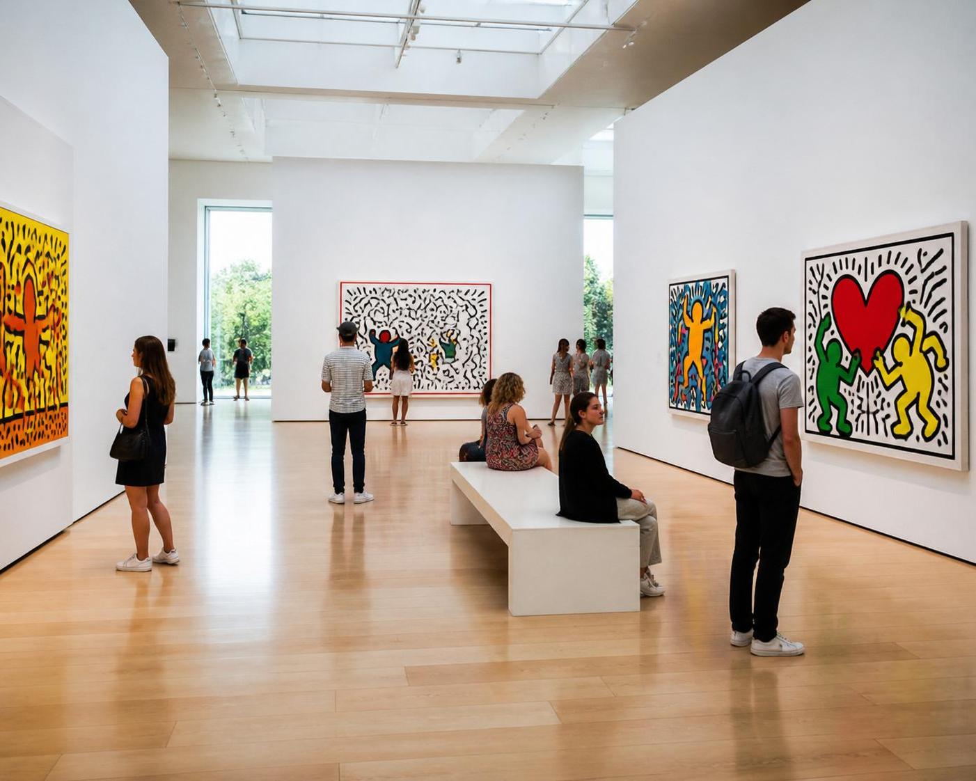 découvrez un guide complet des œuvres d’art de keith haring, explorez ses collections iconiques et plongez dans l'univers vibrant de cet artiste emblématique.