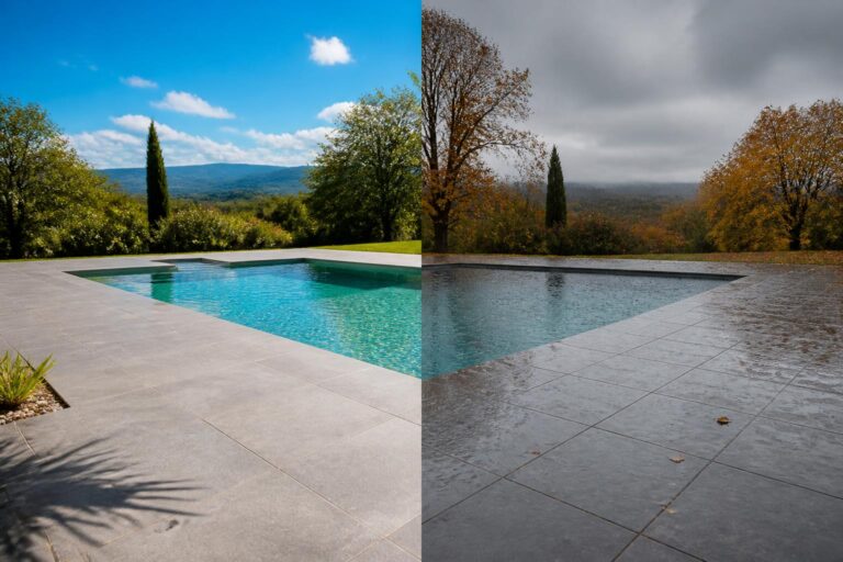 découvrez pourquoi le carrelage gris est le choix parfait pour votre piscine, offrant résistance, élégance et facilité d'entretien pour surmonter les défis des saisons en toute sérénité.