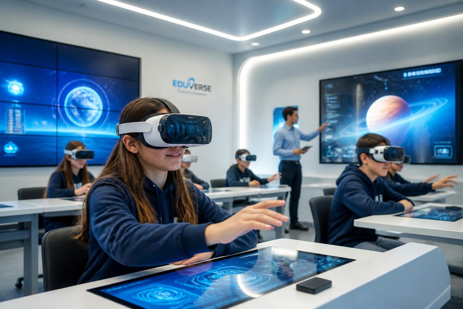 découvrez comment la réalité virtuelle révolutionne l'éducation en transformant durablement les salles de classe pour une expérience d'apprentissage immersive et innovante.