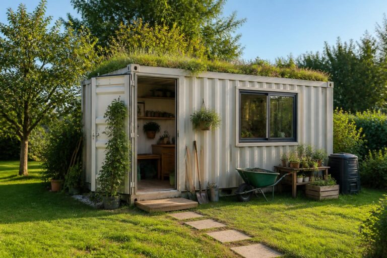 découvrez comment transformer un conteneur en abri de jardin grâce à notre guide pratique et nos astuces pour un espace extérieur fonctionnel et esthétique.
