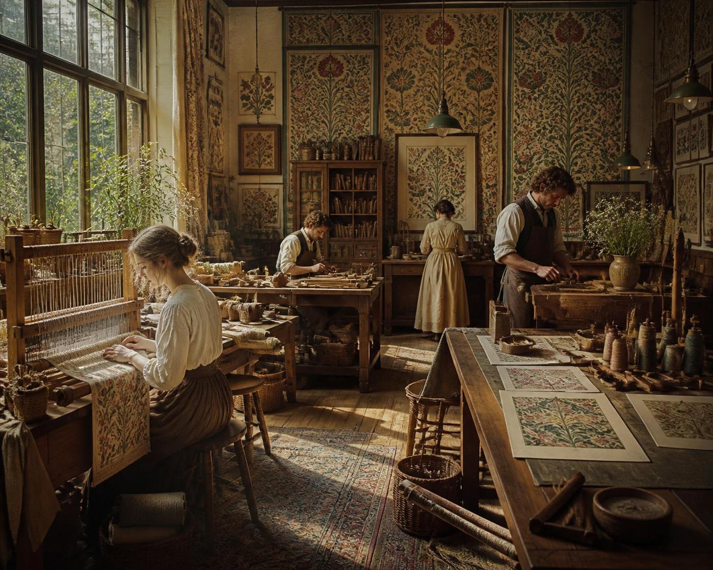 découvrez william morris, artiste engagé et figure emblématique du mouvement arts and crafts, dont l'œuvre a profondément influencé l'artisanat et le design du xixe siècle.