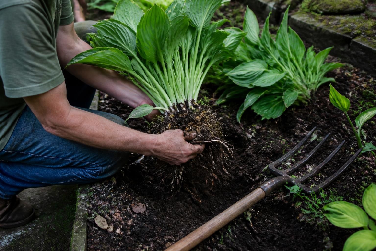 apprenez à diviser et multiplier vos hostas facilement grâce à notre guide complet sur la bouture de hosta, pour des plantes saines et luxuriantes.