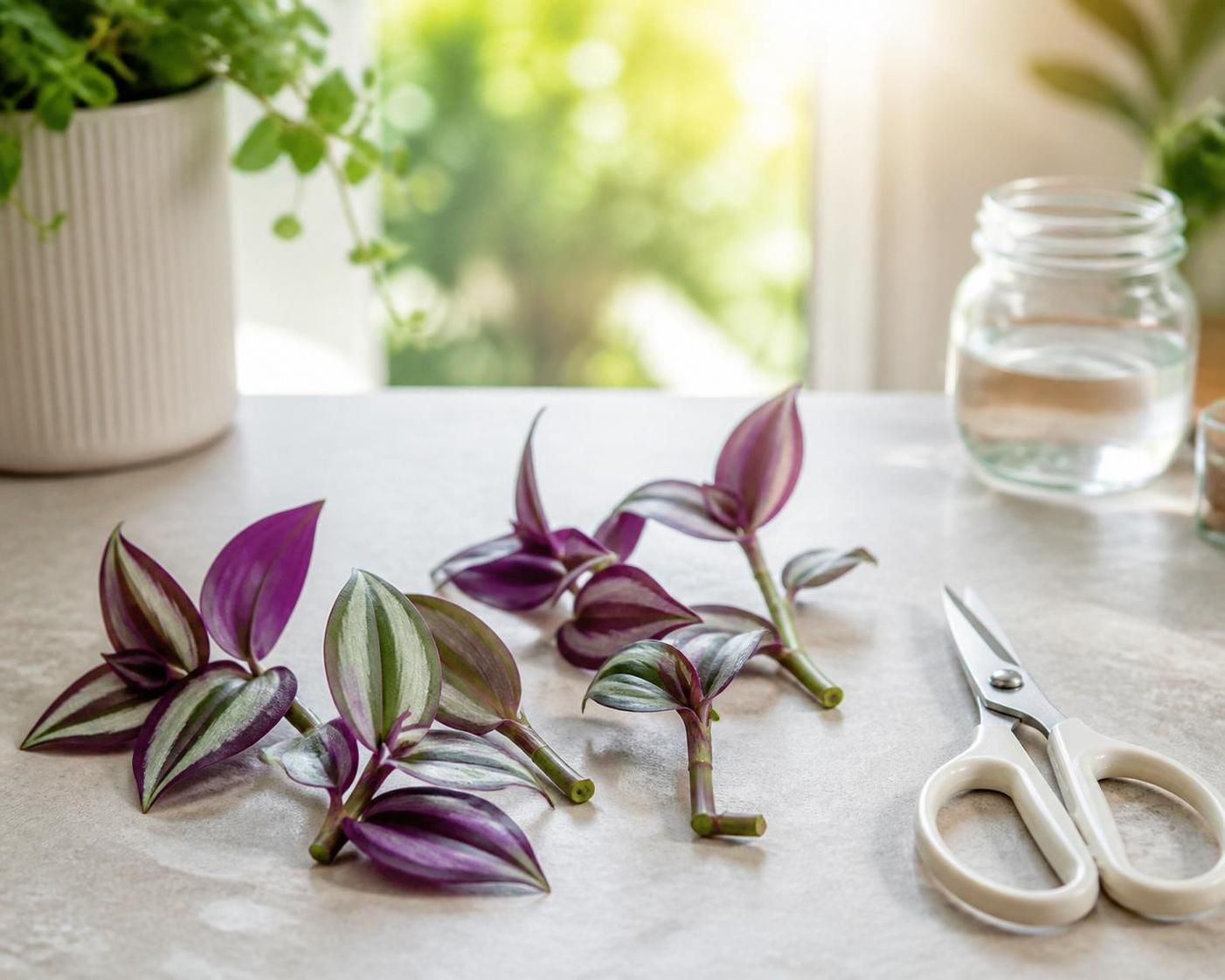 apprenez à bouturer une tradescantia dans l'eau facilement et avec succès grâce à notre guide simple et pratique, idéal pour multiplier vos plantes rapidement.