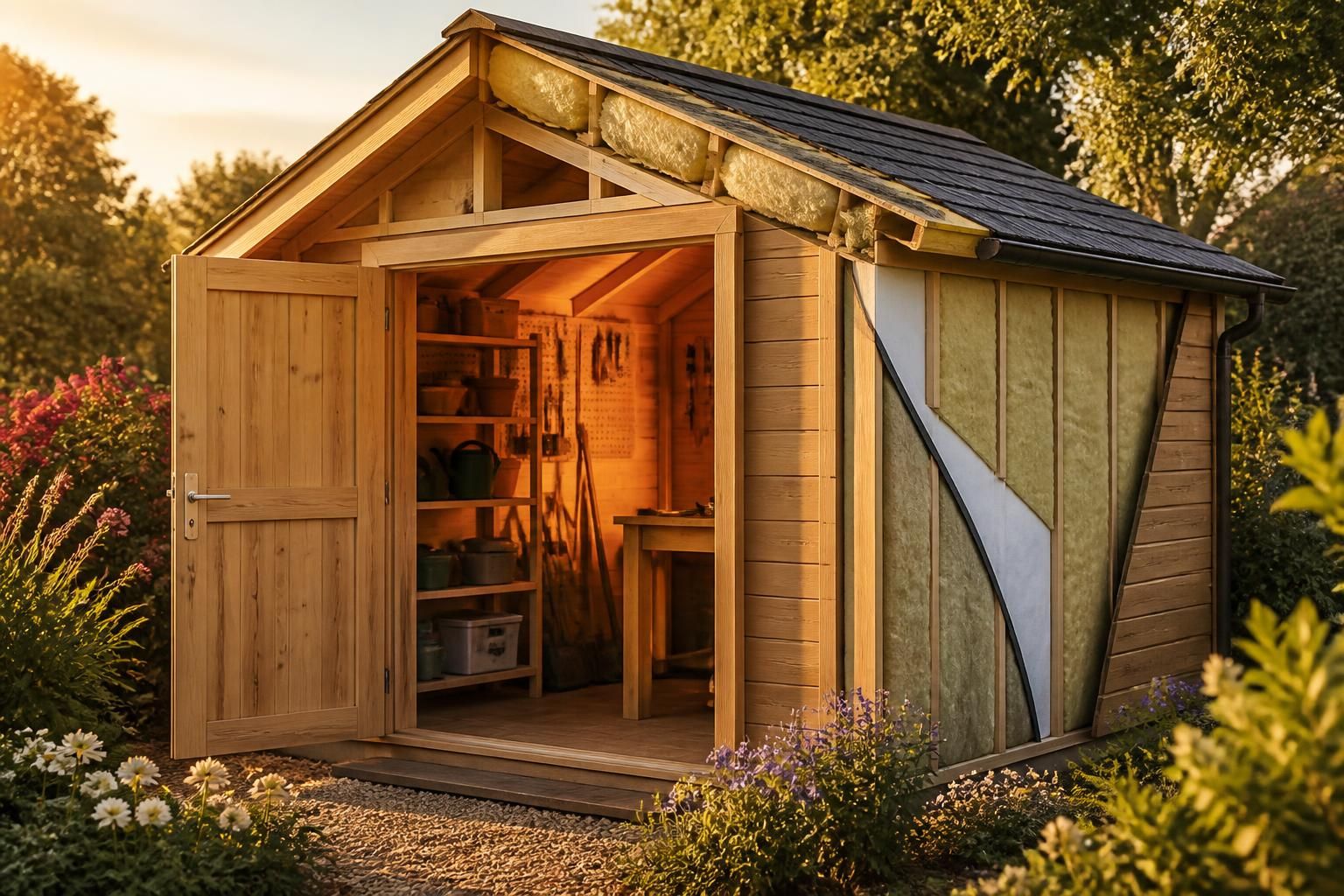 découvrez comment isoler votre abri de jardin efficacement pour toutes les saisons et profitez d'un espace confortable toute l'année grâce à nos conseils pratiques et faciles à suivre.