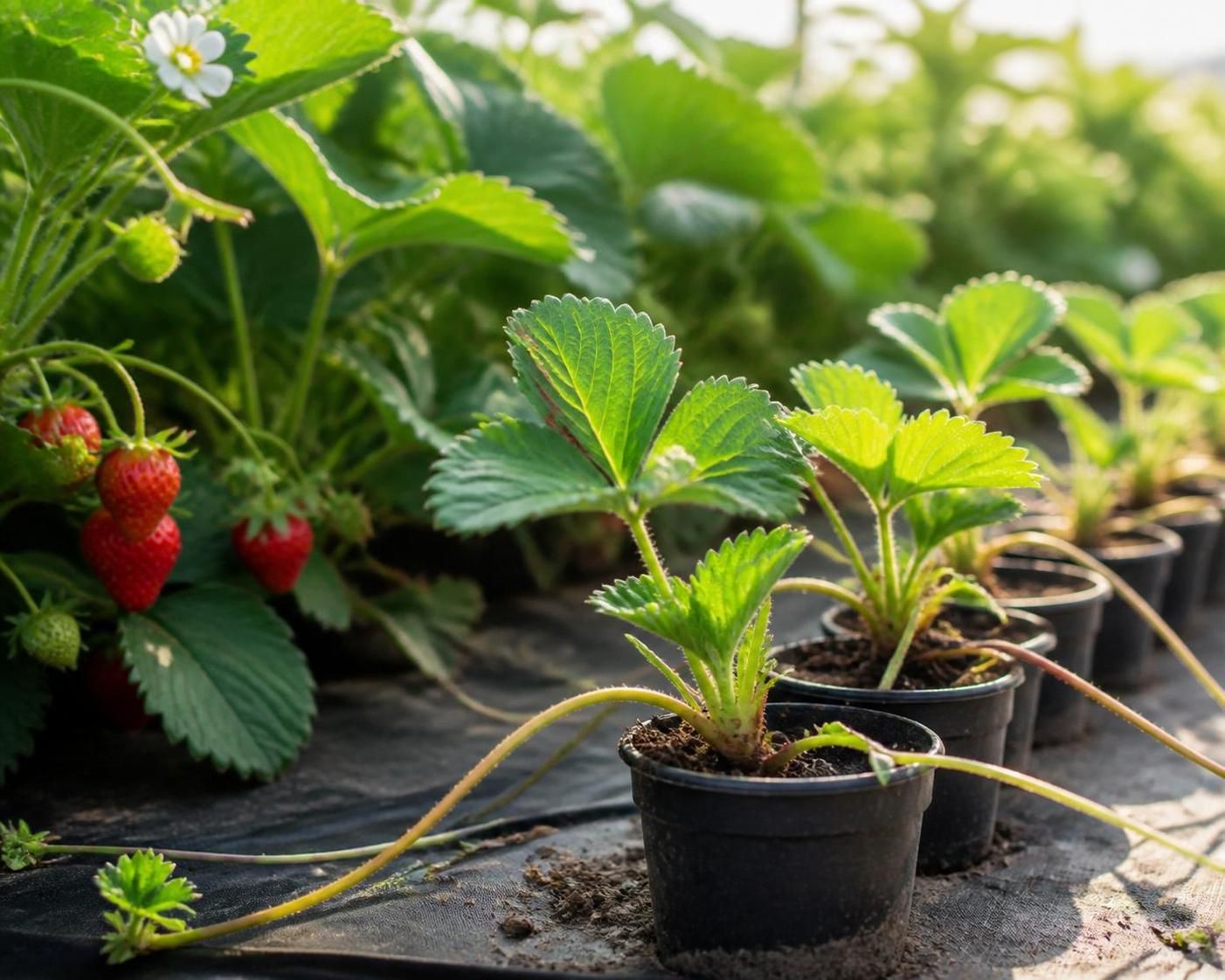 découvrez notre guide complet pour multiplier vos plants de fraisier par bouturage et profitez d'une récolte abondante et savoureuse.