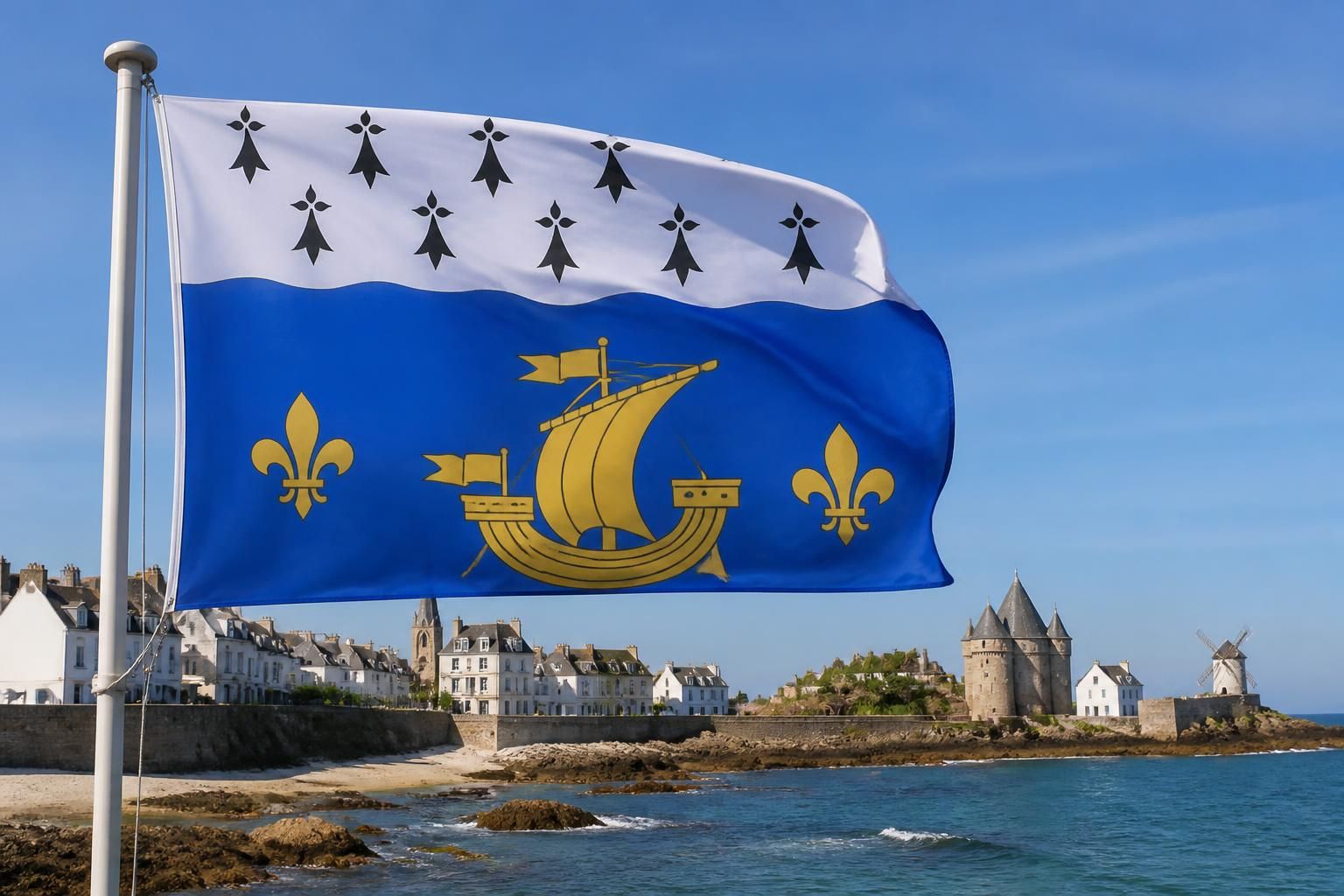découvrez l'histoire, la signification et les symboles du drapeau de la loire-atlantique, une région riche en culture et patrimoine.