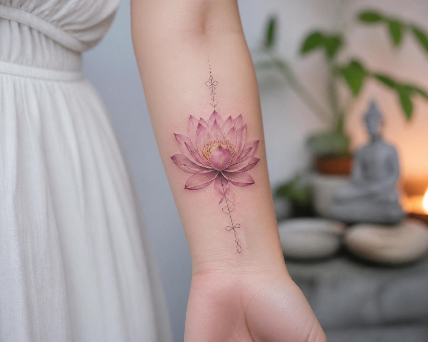 découvrez la signification profonde du tatouage fleur de lotus, ses symboles essentiels et trouvez l'inspiration pour votre prochain tatouage unique et chargé de sens.