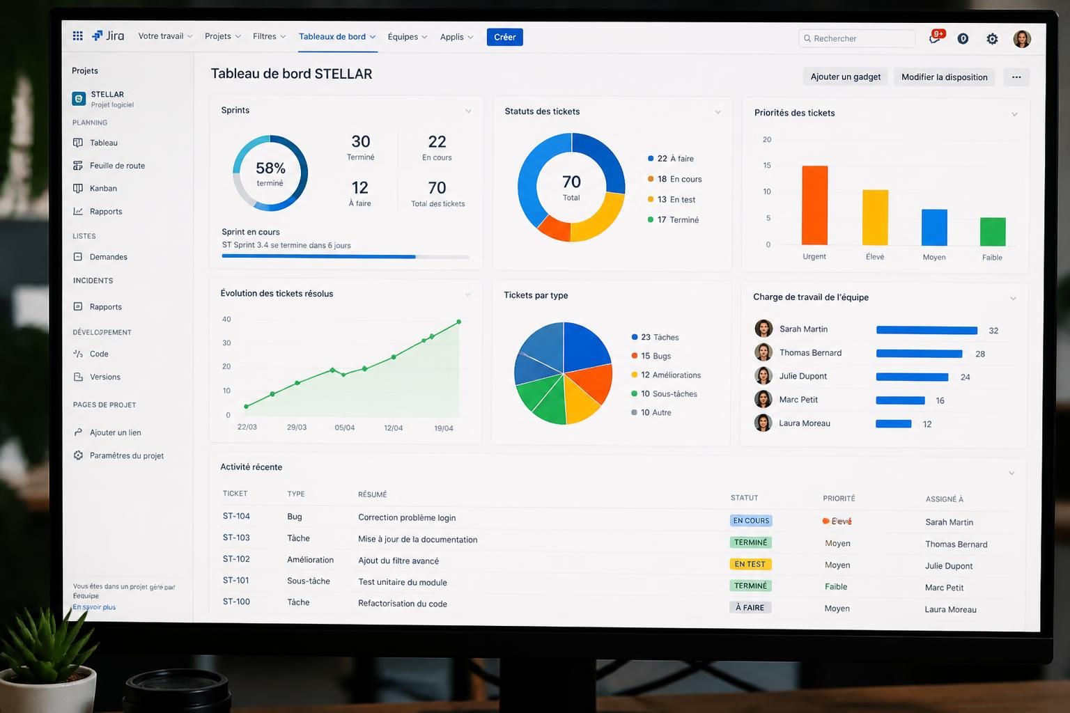 découvrez comment optimiser vos projets avec jira en maîtrisant rapidement l'utilisation des tableaux et rapports pour une gestion efficace et performante.