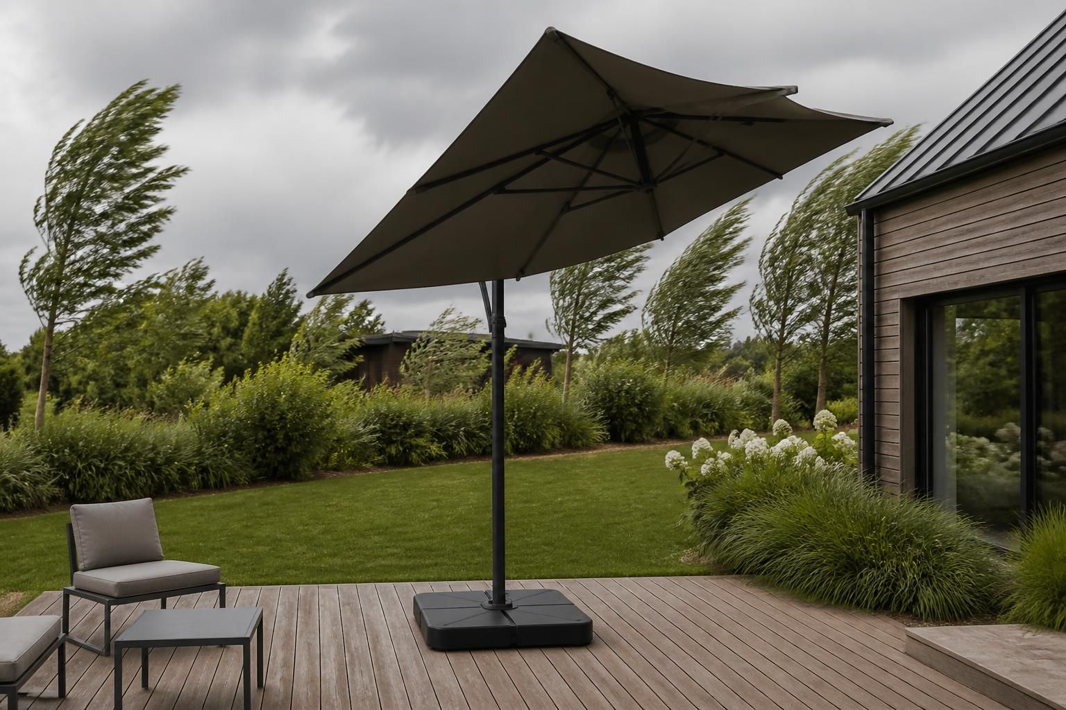 découvrez les meilleures solutions de lestage pour parasol de terrasse afin de sécuriser votre installation face aux vents forts et éviter tout accident.