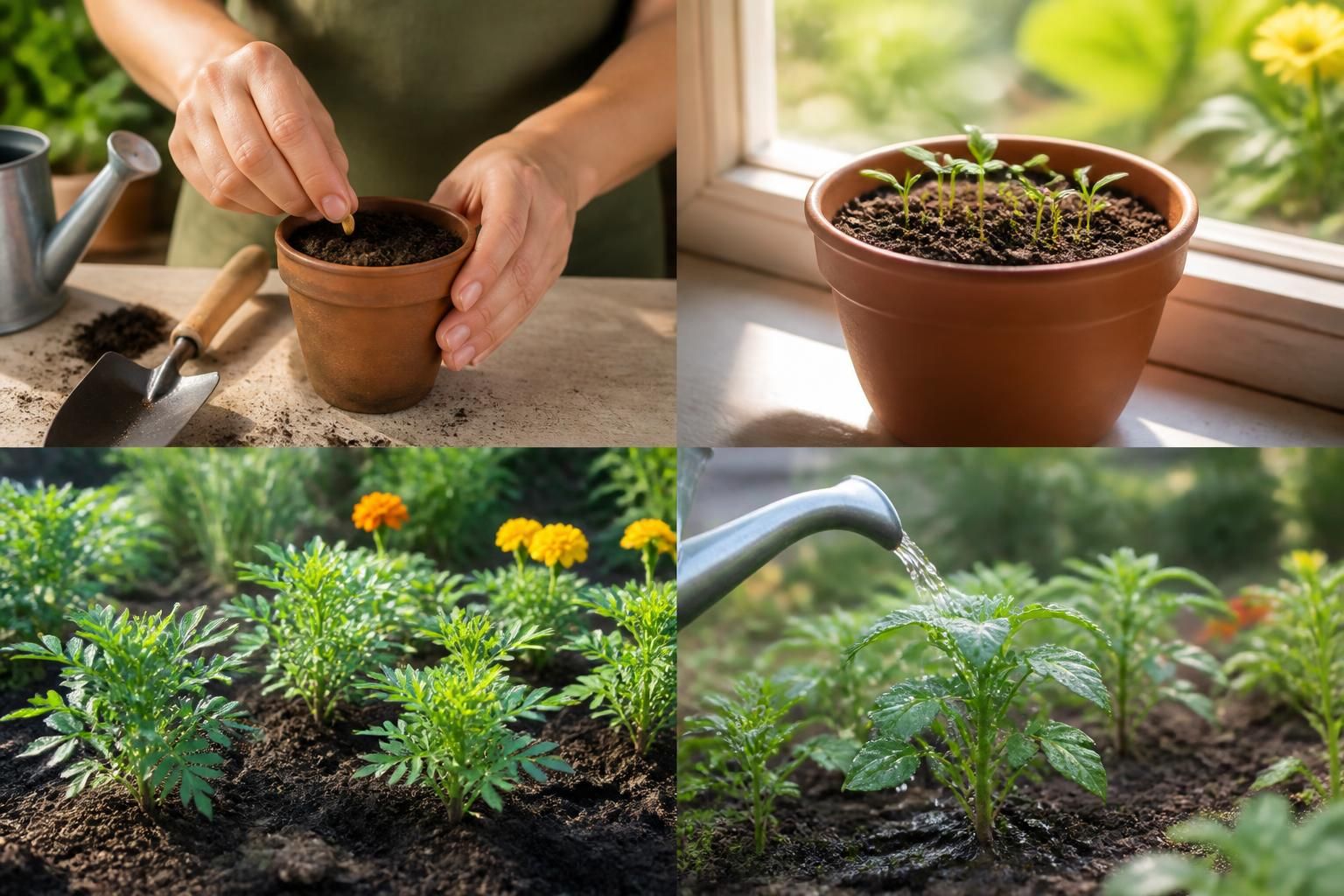 découvrez les étapes clés pour semer des œillets d’inde avec succès et embellir votre jardin facilement.