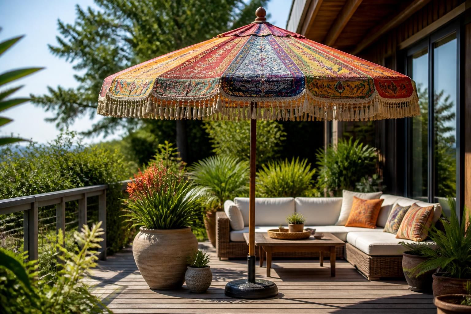 découvrez 4 astuces malines pour créer de l’ombre avec style sur votre terrasse et profiter d’un espace frais et agréable cet été.