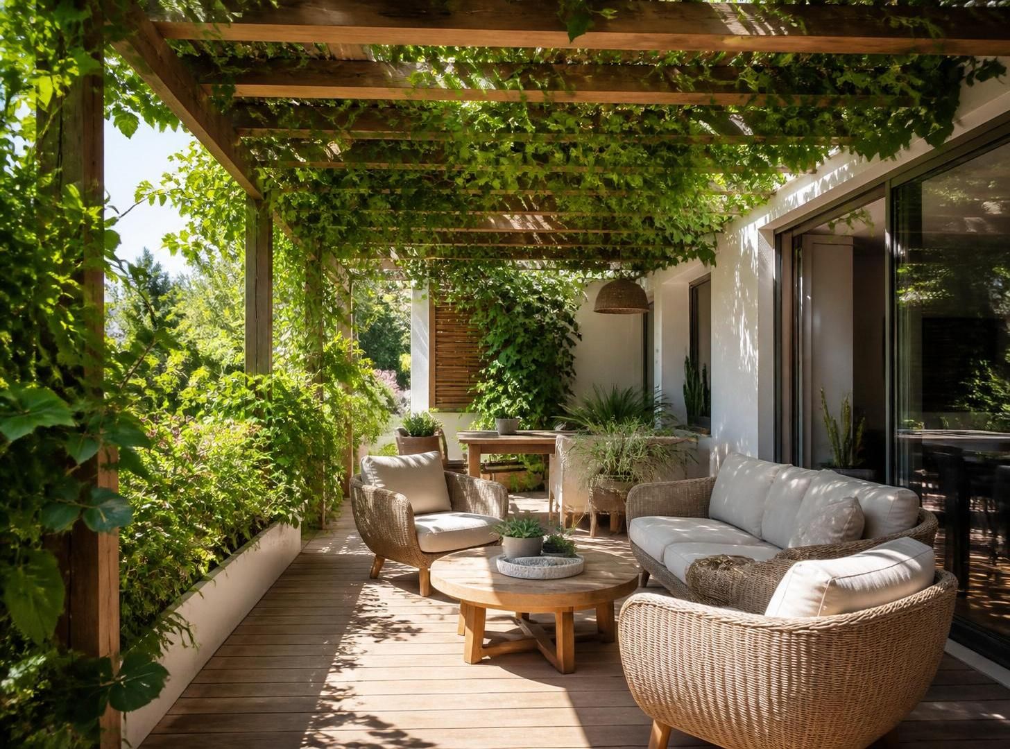 découvrez 4 astuces malines pour créer de l'ombre avec style et profiter d'une terrasse au frais tout l'été.