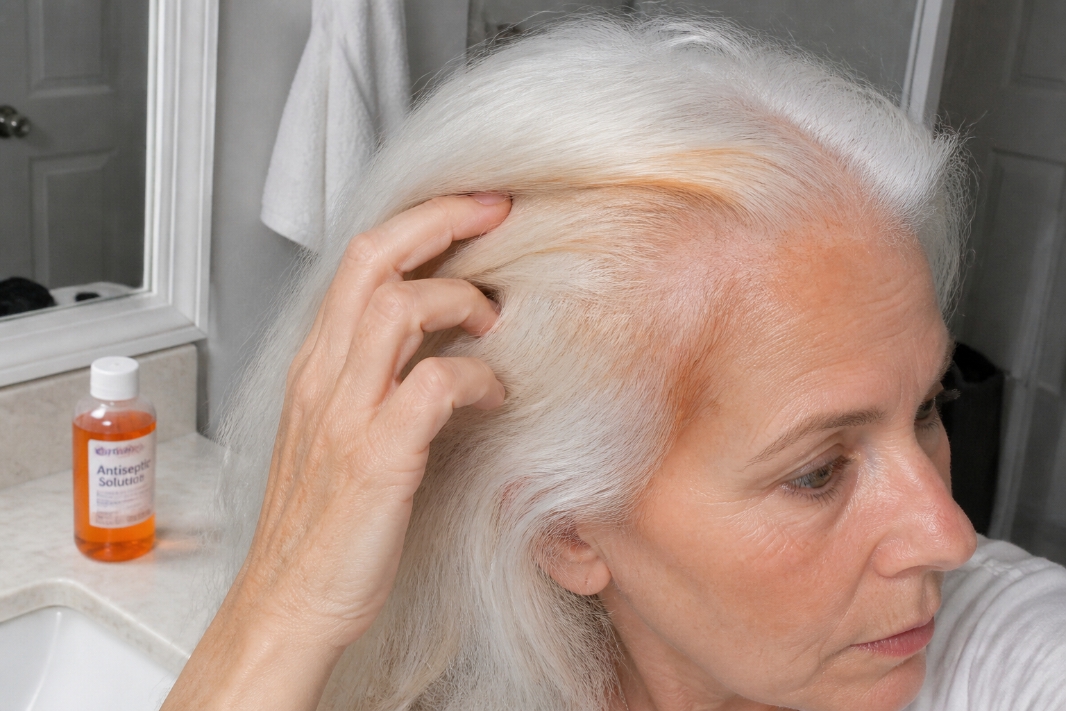Bétadine sur les cheveux blancs : mythe ou réalité ?