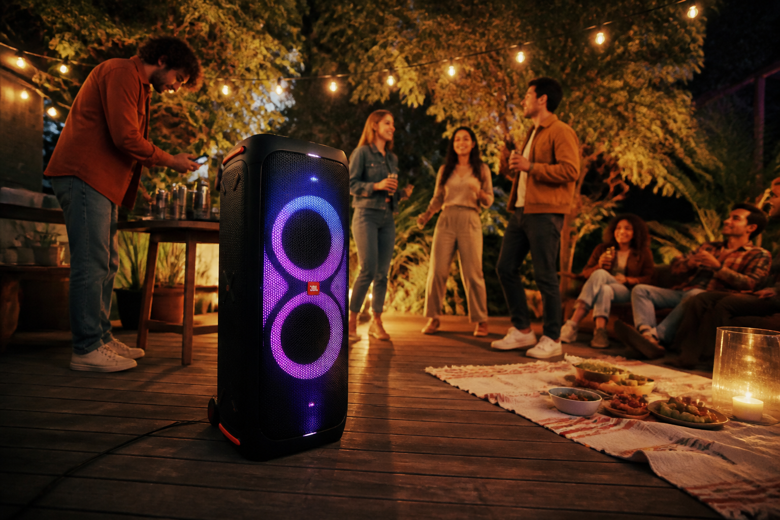 JBL Partybox 1000 : le son qui enflamme vos soirées