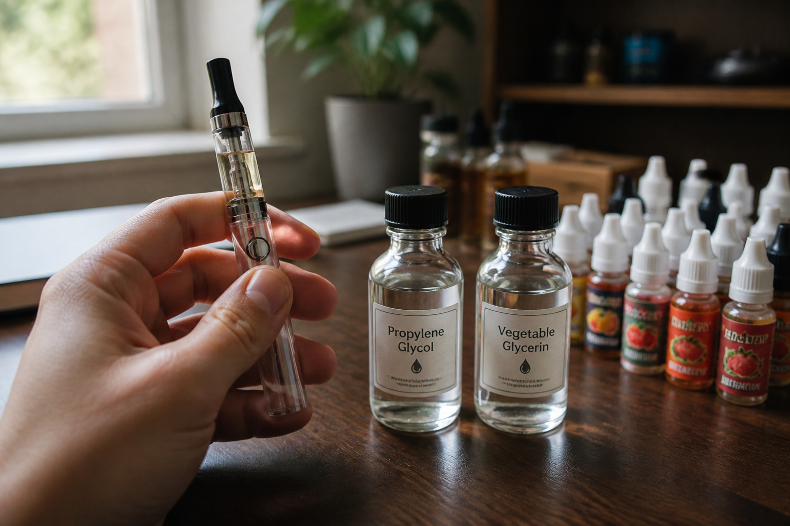 Que contient vraiment l'e-liquide des puffs ?