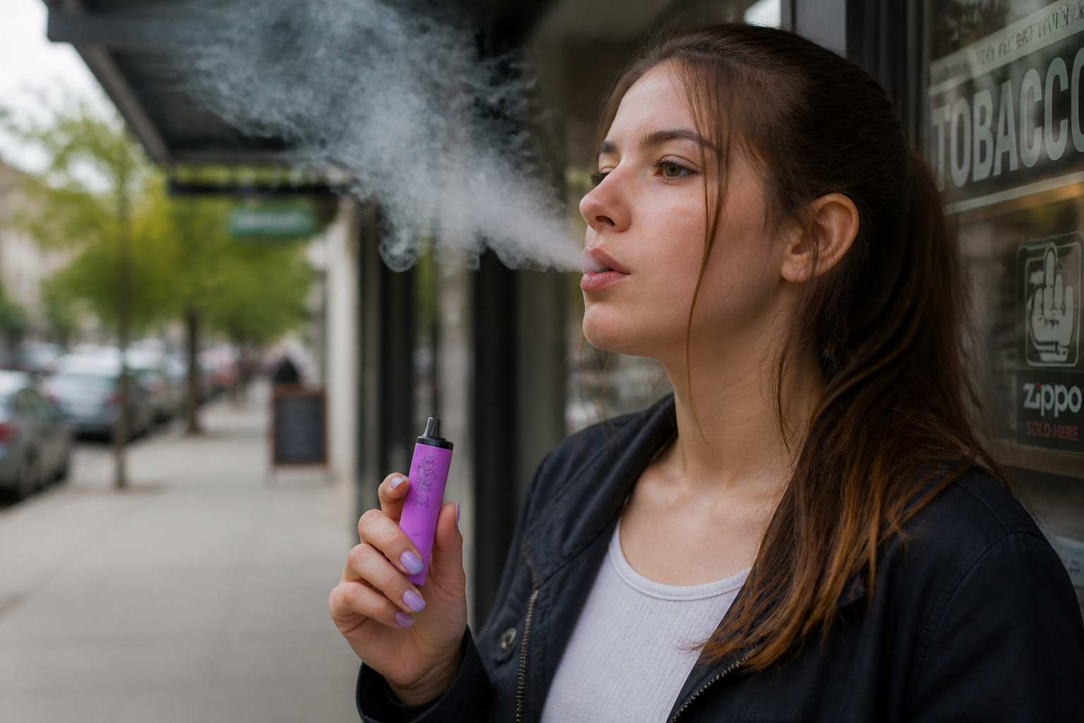 Que contient vraiment l'e-liquide des puffs ?