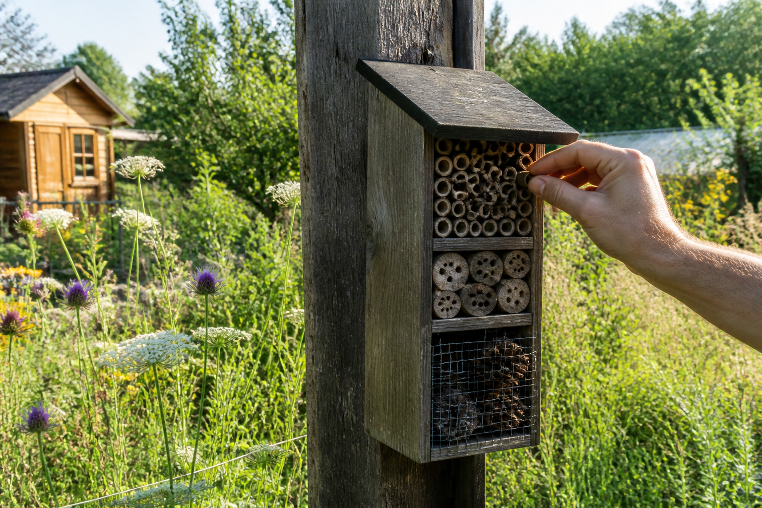 Hôtel à insectes : où l’installer et quelles erreurs éviter ?