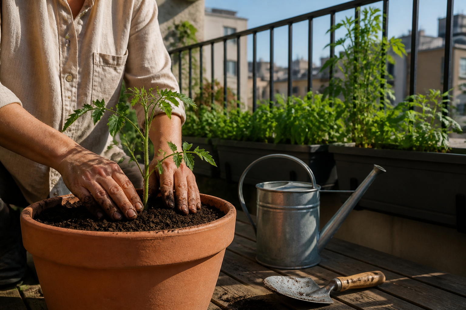 Potager sur balcon : les étapes pour débuter sans jardin