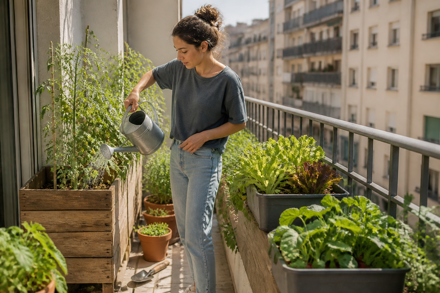 Potager sur balcon : les étapes pour débuter sans jardin