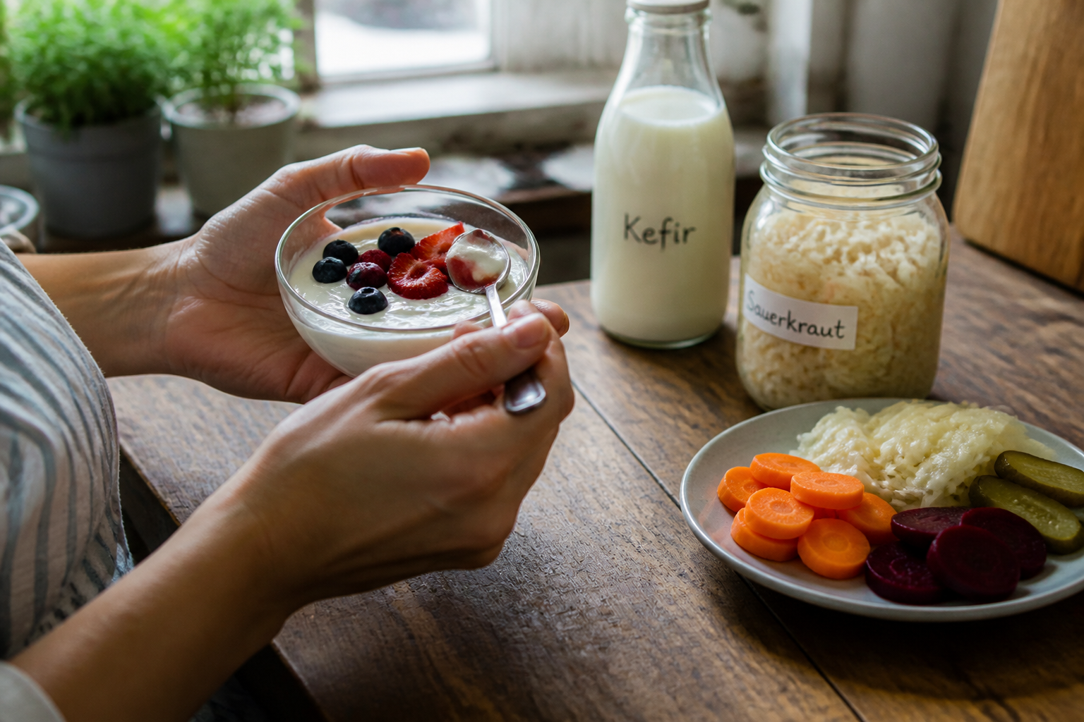 Probiotiques naturels : aliments utiles et limites à connaître